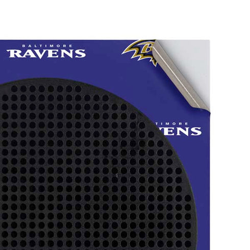 NFL Baltimore Ravens Blitz Series Xbox Series S Console Skin